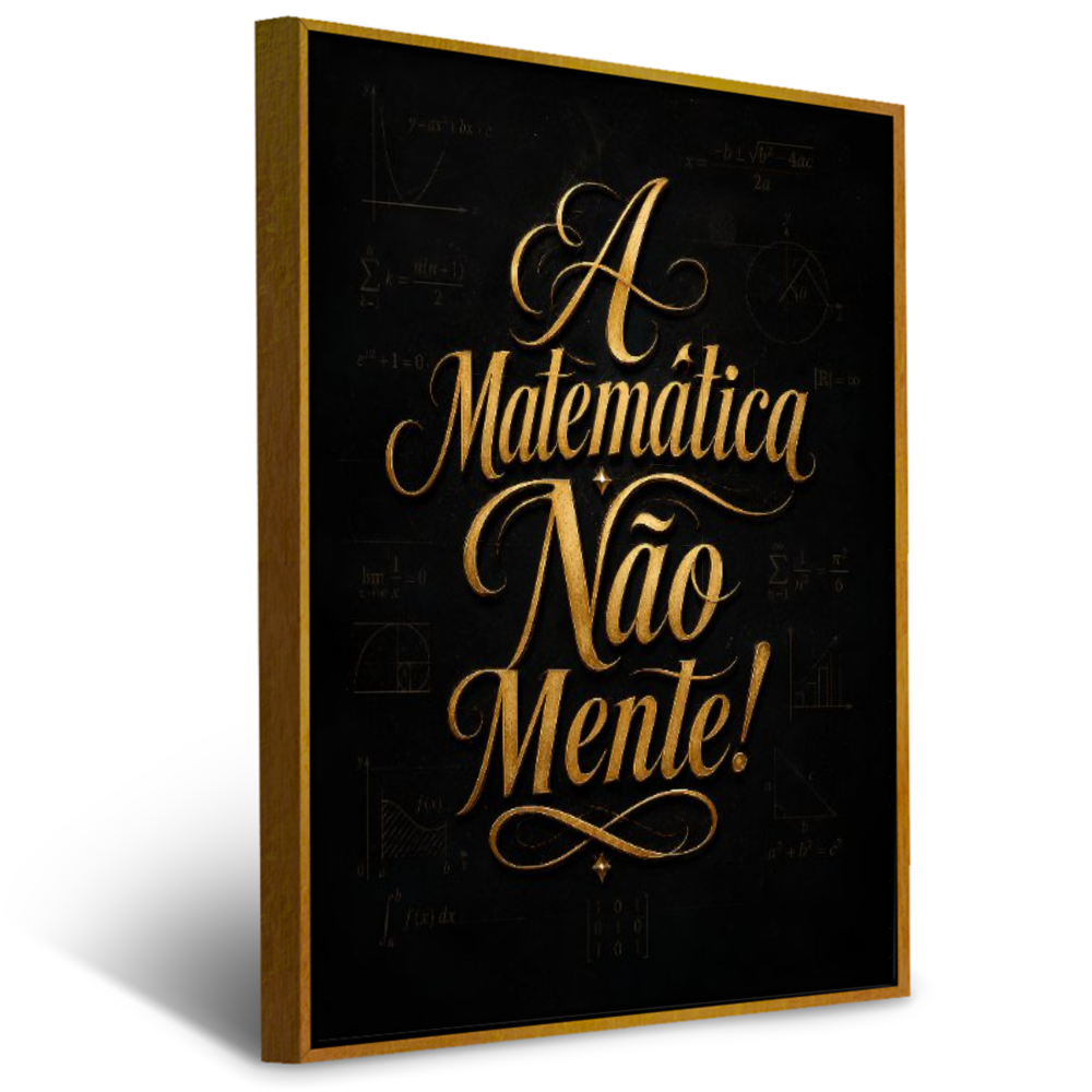 Quadro Escritório Matemática