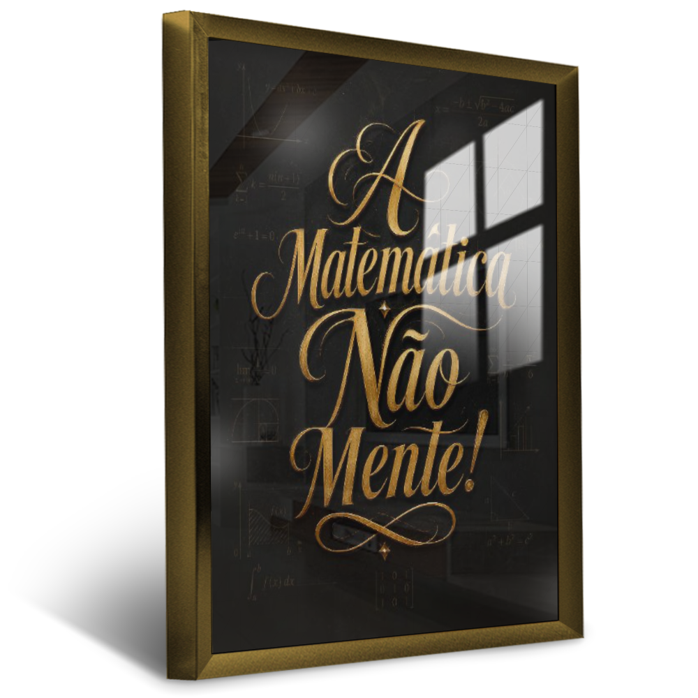 Quadro Escritório Matemática