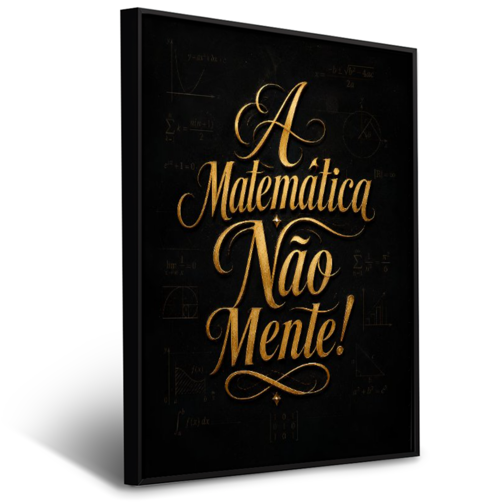 Quadro Escritório Matemática