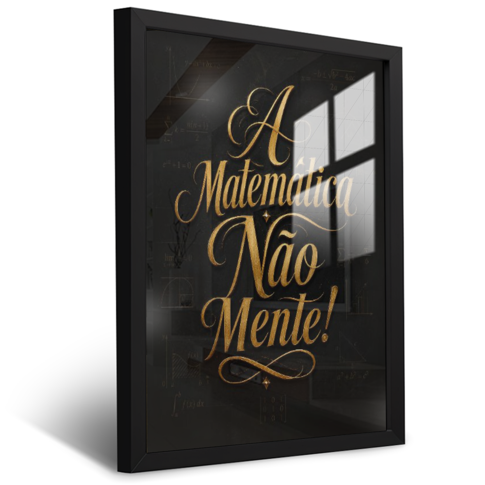 Quadro Escritório Matemática