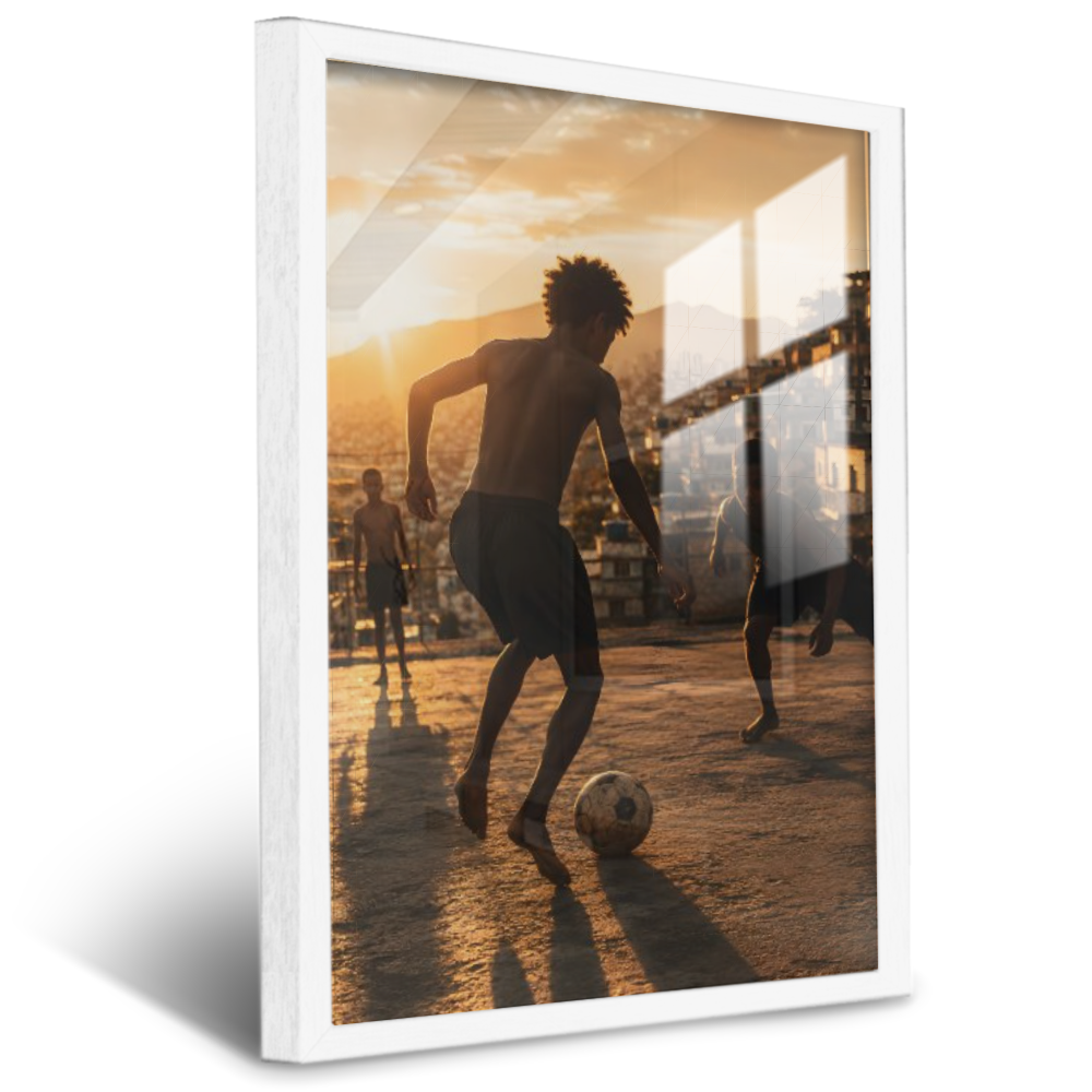 Quadro Varanda Futebol Sunset Rio