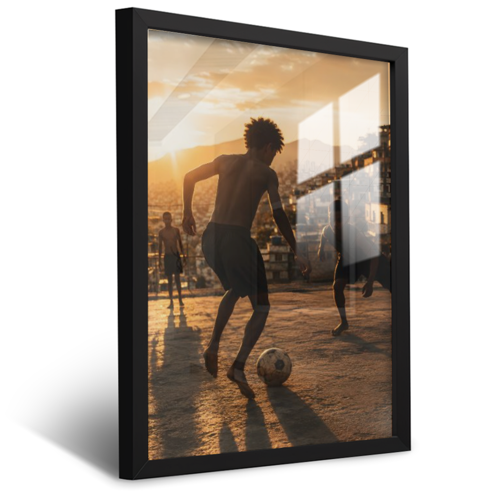 Quadro Varanda Futebol Sunset Rio