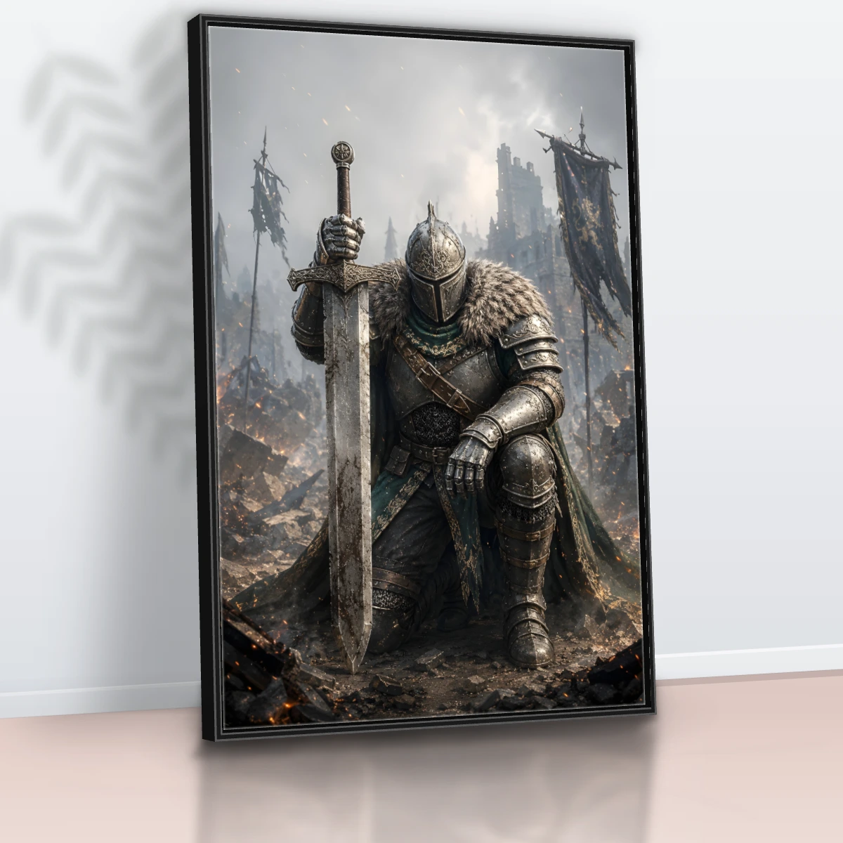 Quadro Sala Escritório Dark Souls