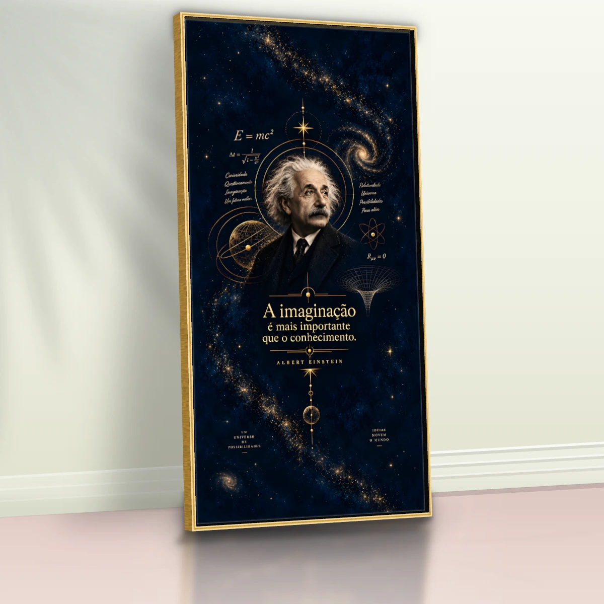 Quadro Escritório Albert Einstein — foto 4