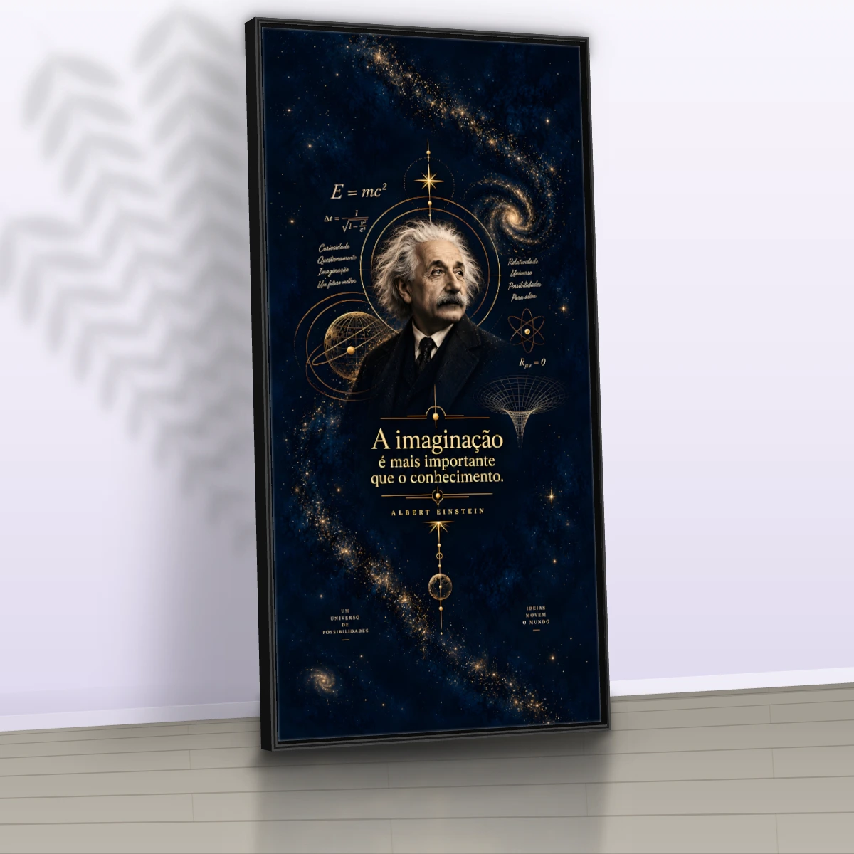 Quadro Escritório Albert Einstein