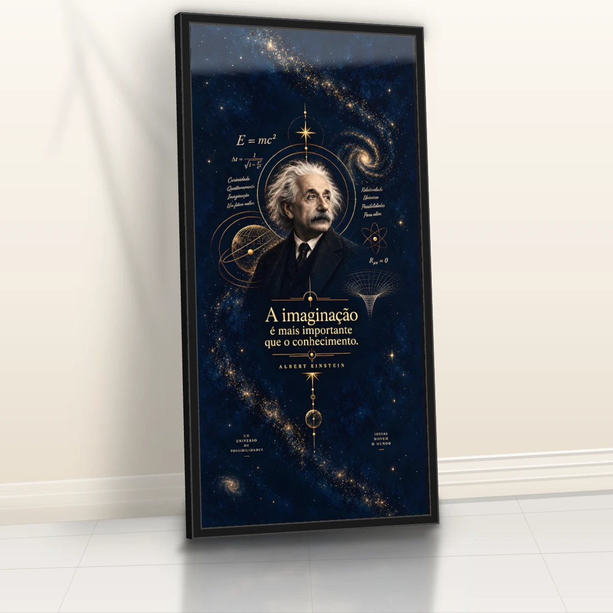 Quadro Escritório Albert Einstein — foto 5