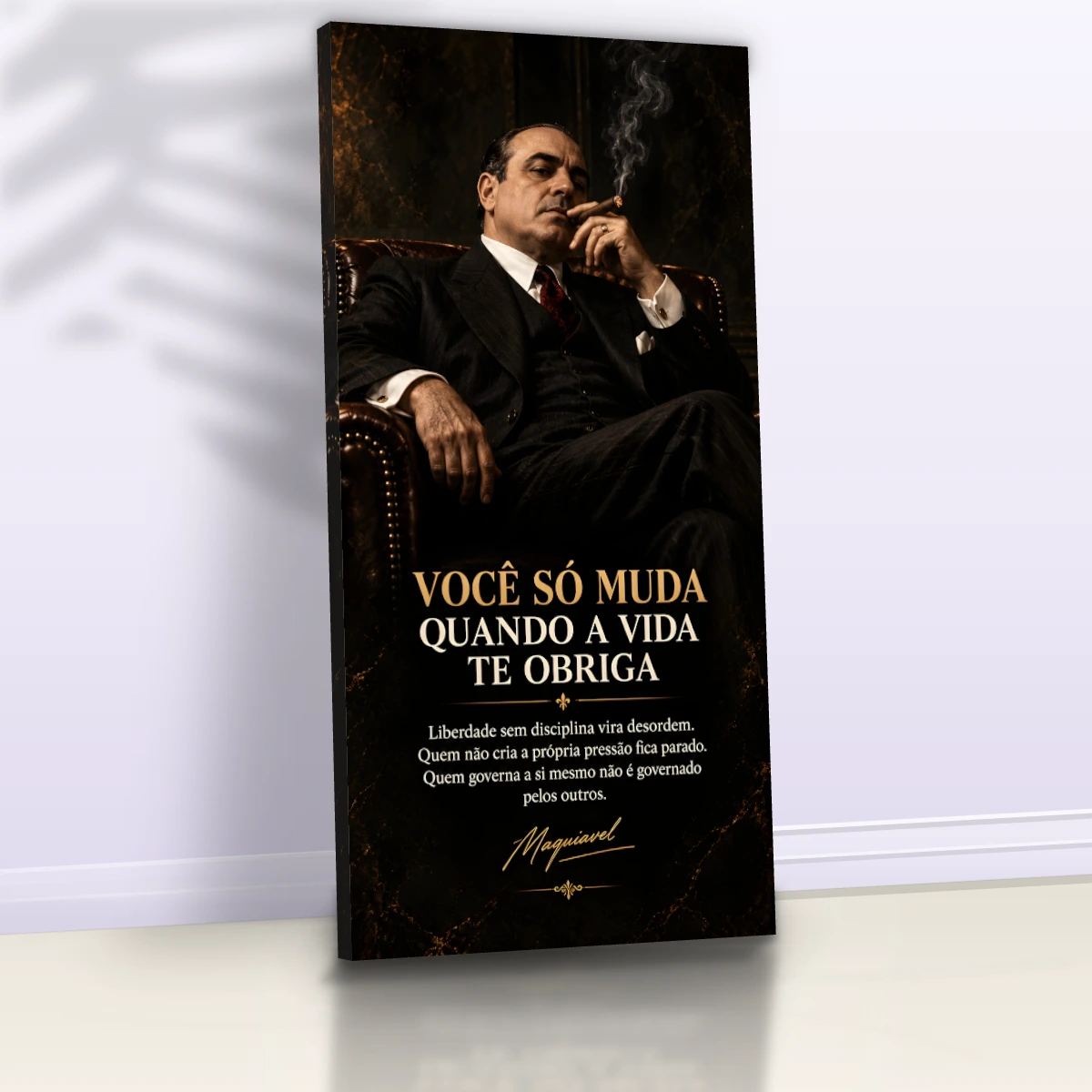 Quadro Escritório Poderoso Chefão