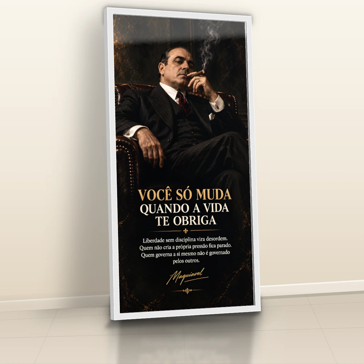 Quadro Escritório Poderoso Chefão