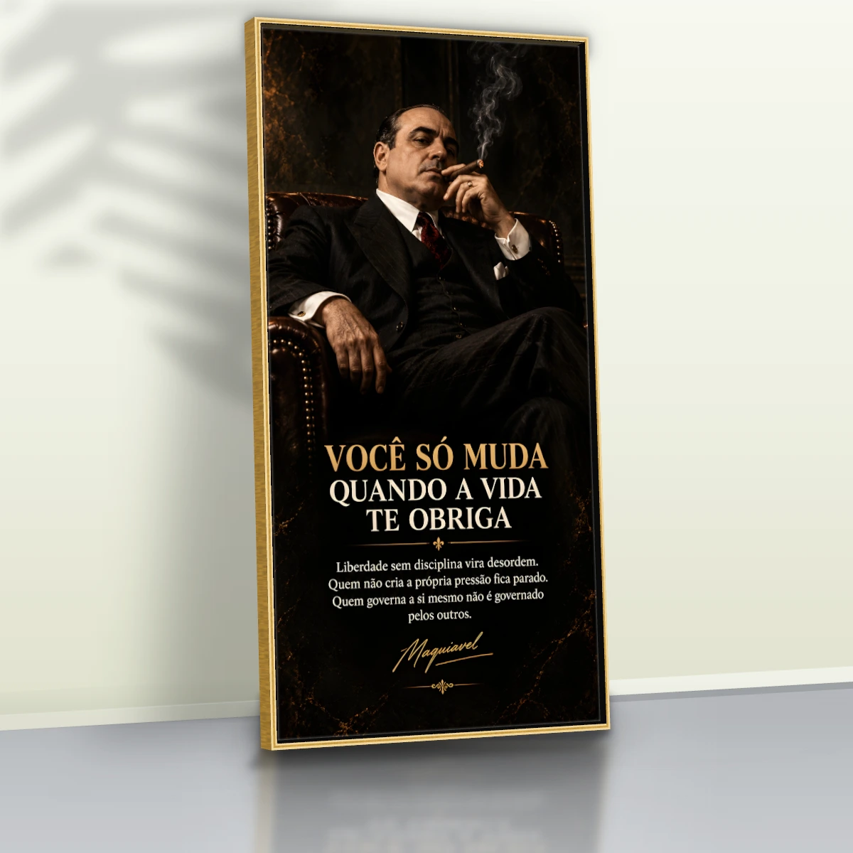 Quadro Escritório Poderoso Chefão