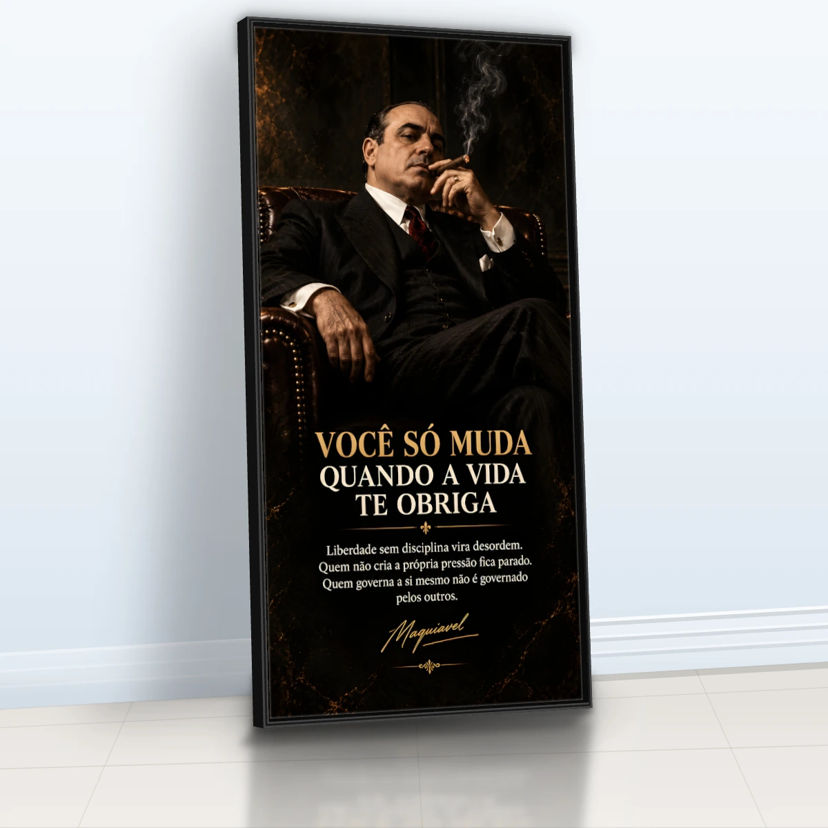 Quadro Escritório Poderoso Chefão