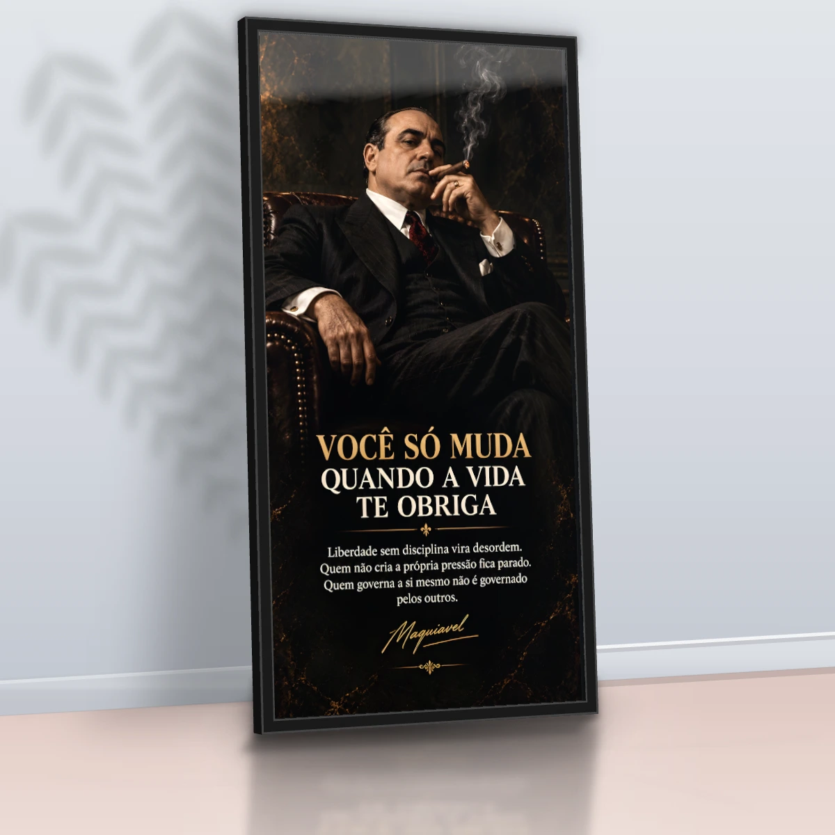 Quadro Escritório Poderoso Chefão