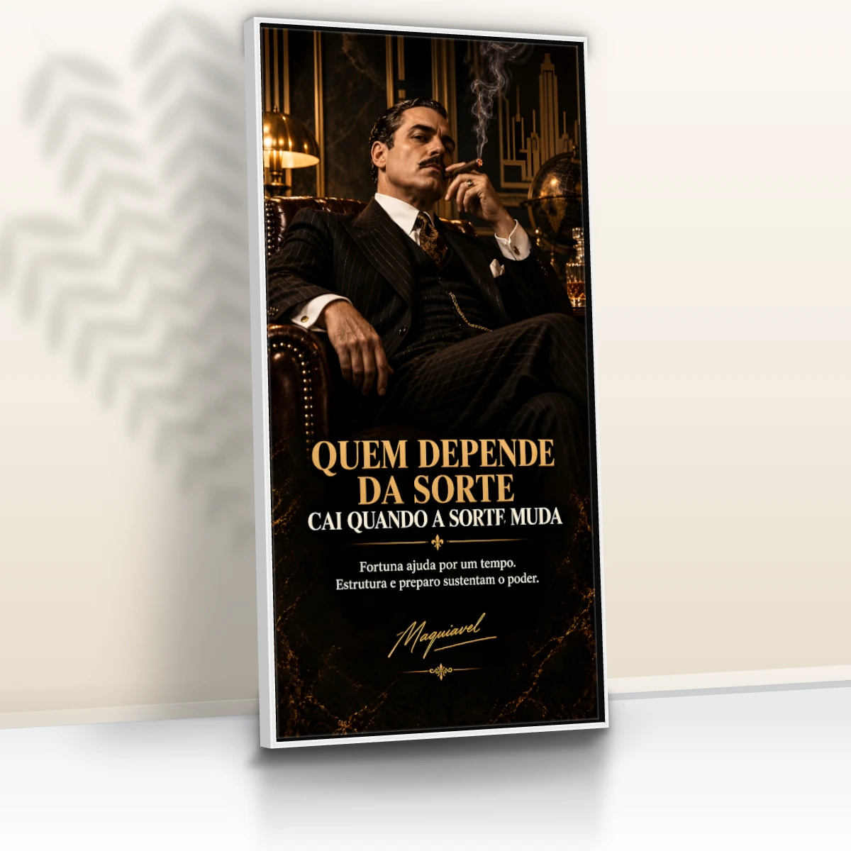Quadro Escritório Thomas Shelby Gold — foto 3