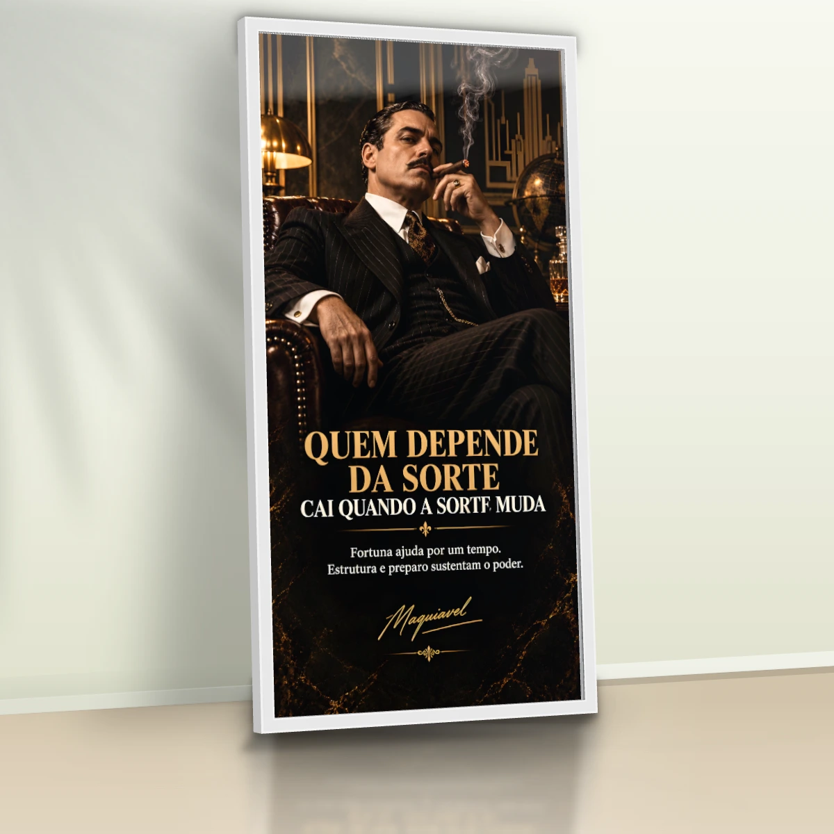Quadro Escritório Thomas Shelby Gold — foto 6