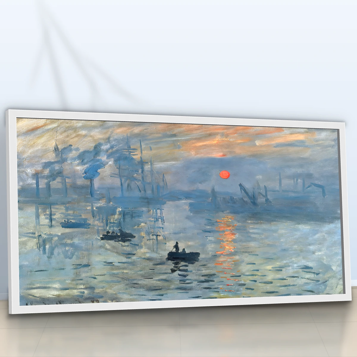 Quadro Sala Monet Nascer do Sol — foto 6