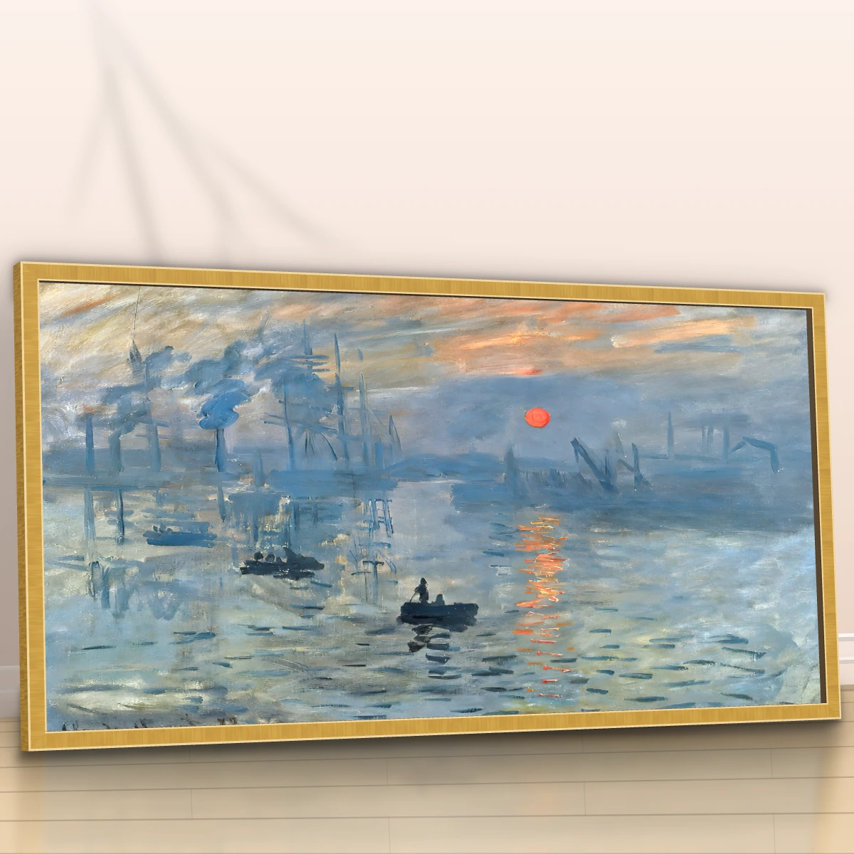 Quadro Sala Monet Nascer do Sol