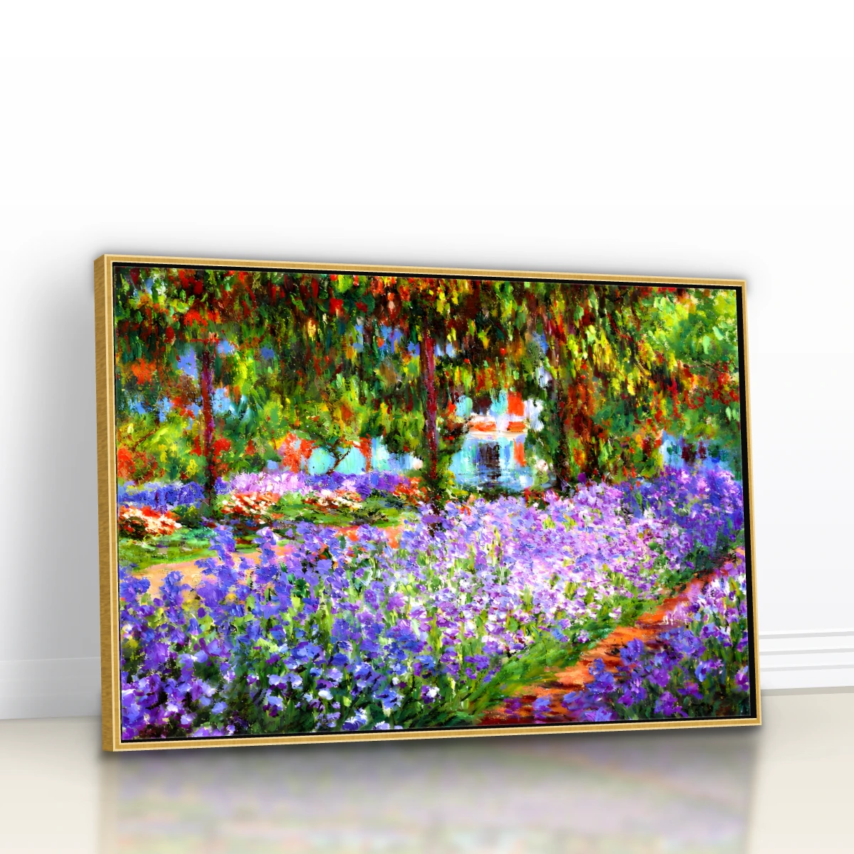 Quadro Sala Jardim Lavanda — foto 4