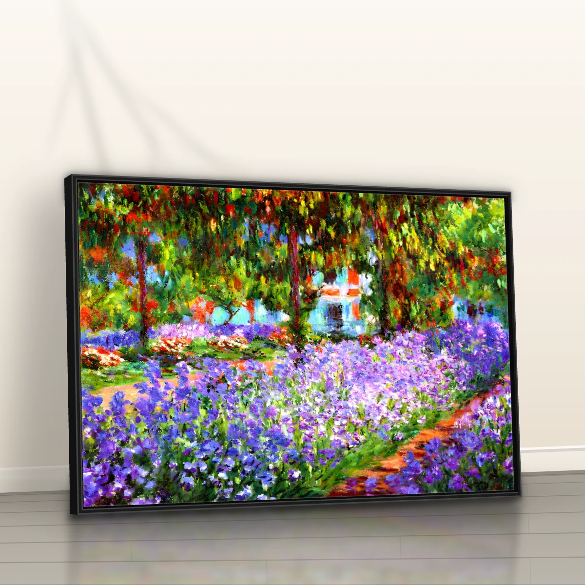 Quadro Sala Jardim Lavanda — foto 2