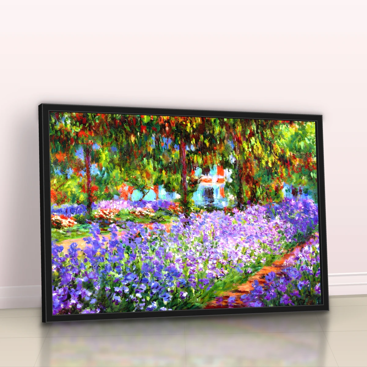 Quadro Sala Jardim Lavanda — foto 5