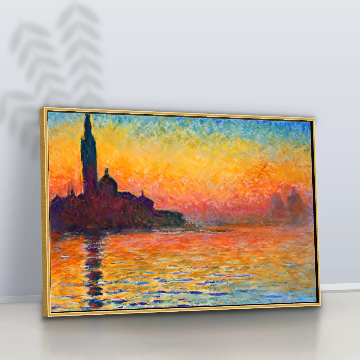 Quadro Sala Veneza Pôr do Sol — foto 4