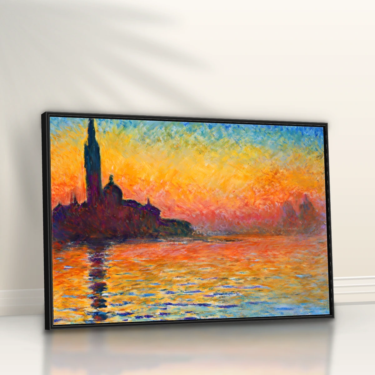 Quadro Sala Veneza Pôr do Sol — foto 2