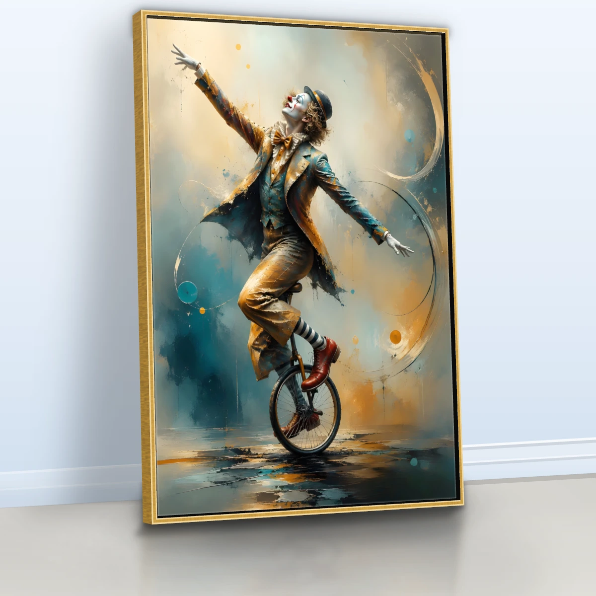 Quadro Sala Palhaço no Monociclo — foto 4