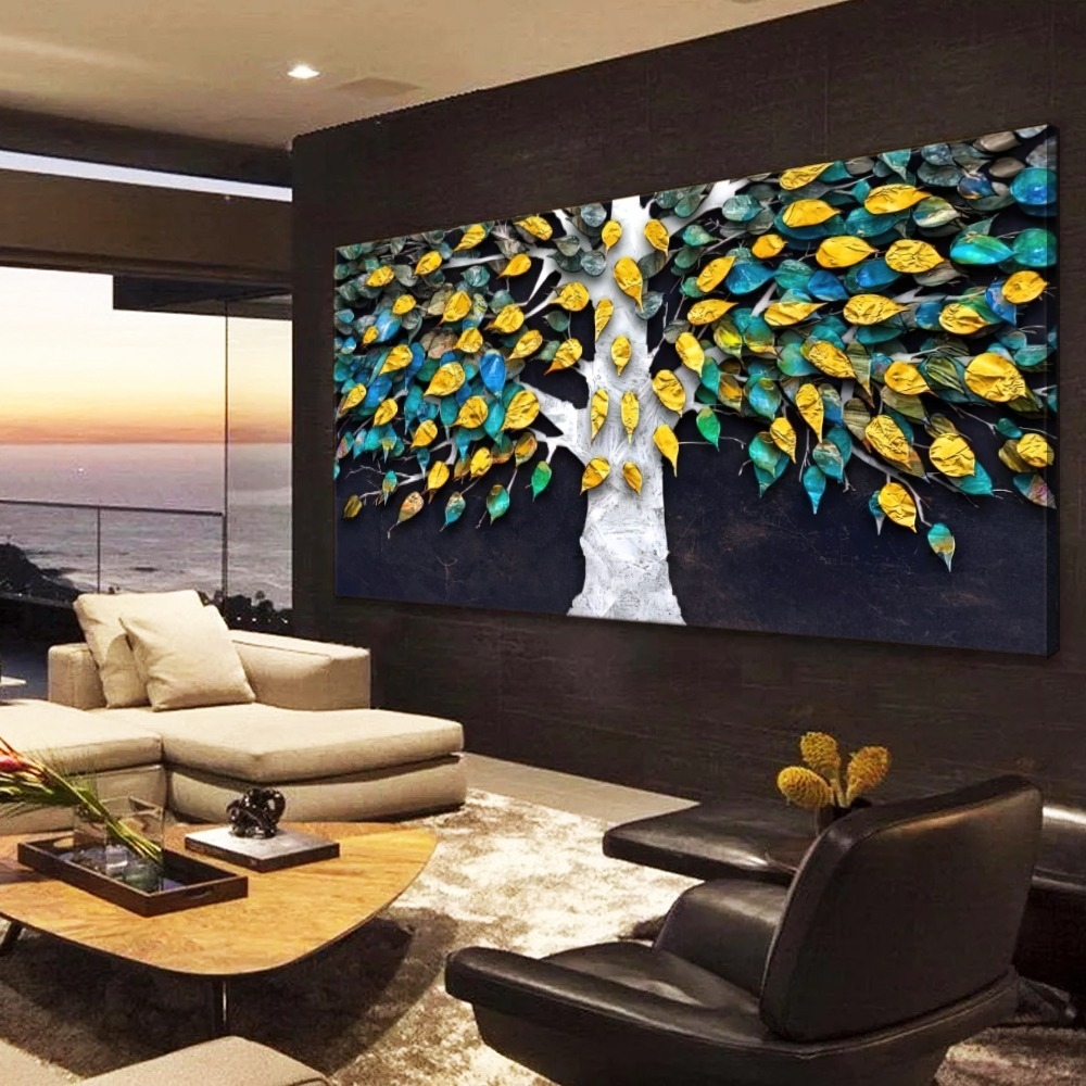 Quadro Arvore Fashion Abstrata