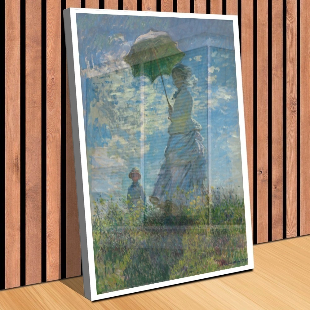 Quadro O Passeio Mulher Com Uma Guarda So