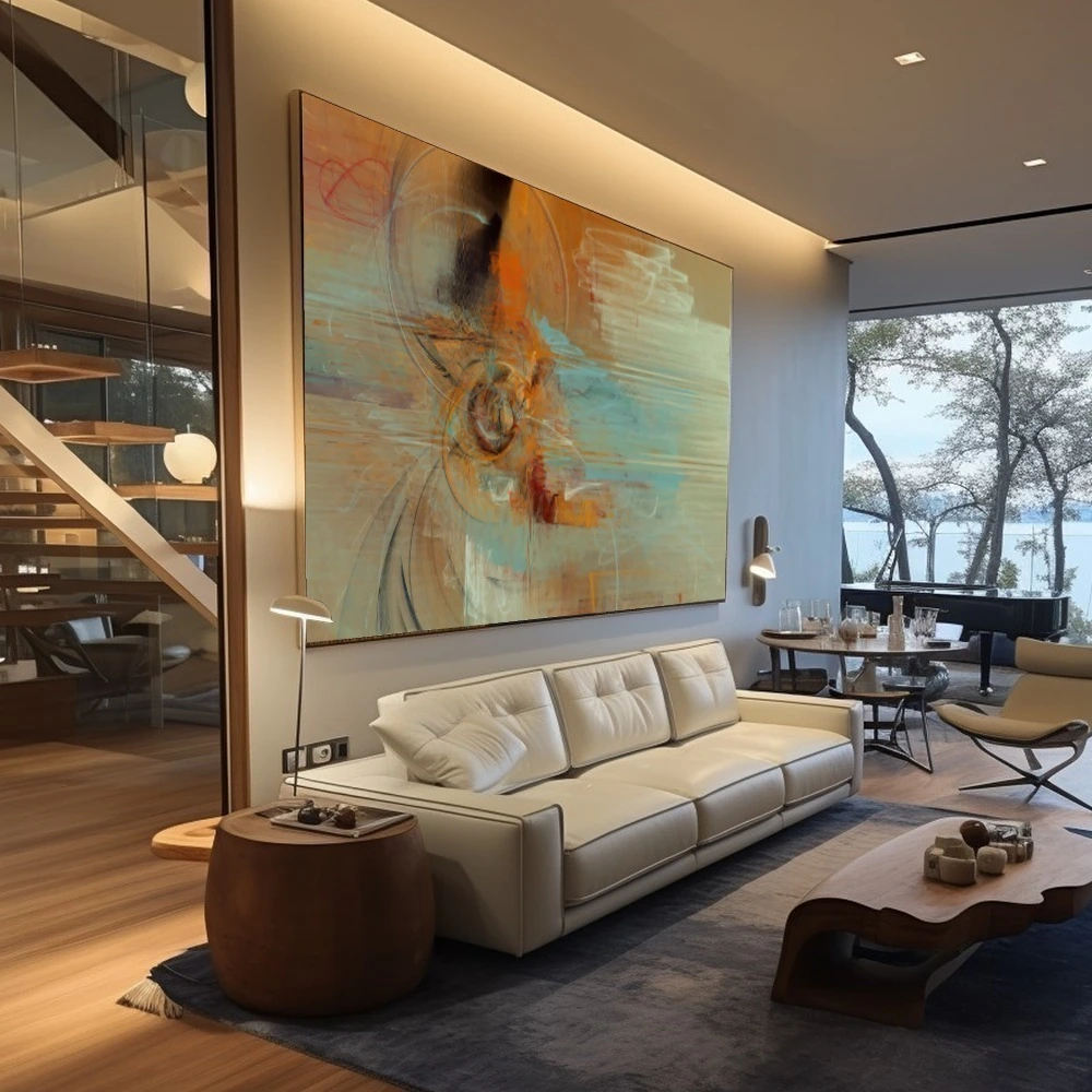 Quadro Estilo Pintura Harmonia Dual — foto 4
